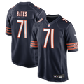 Chicago Bears Ryan Bates Nike Navy Game Jersey product image 1, provided for visual reference and product detail review