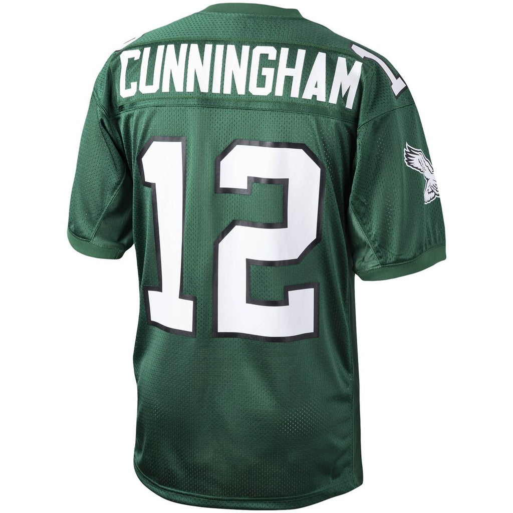 Philadelphia Eagles 1992 Randall Cunningham Mitchell & Ness Green Authentic Throwback Retired Player Jersey product image 6,