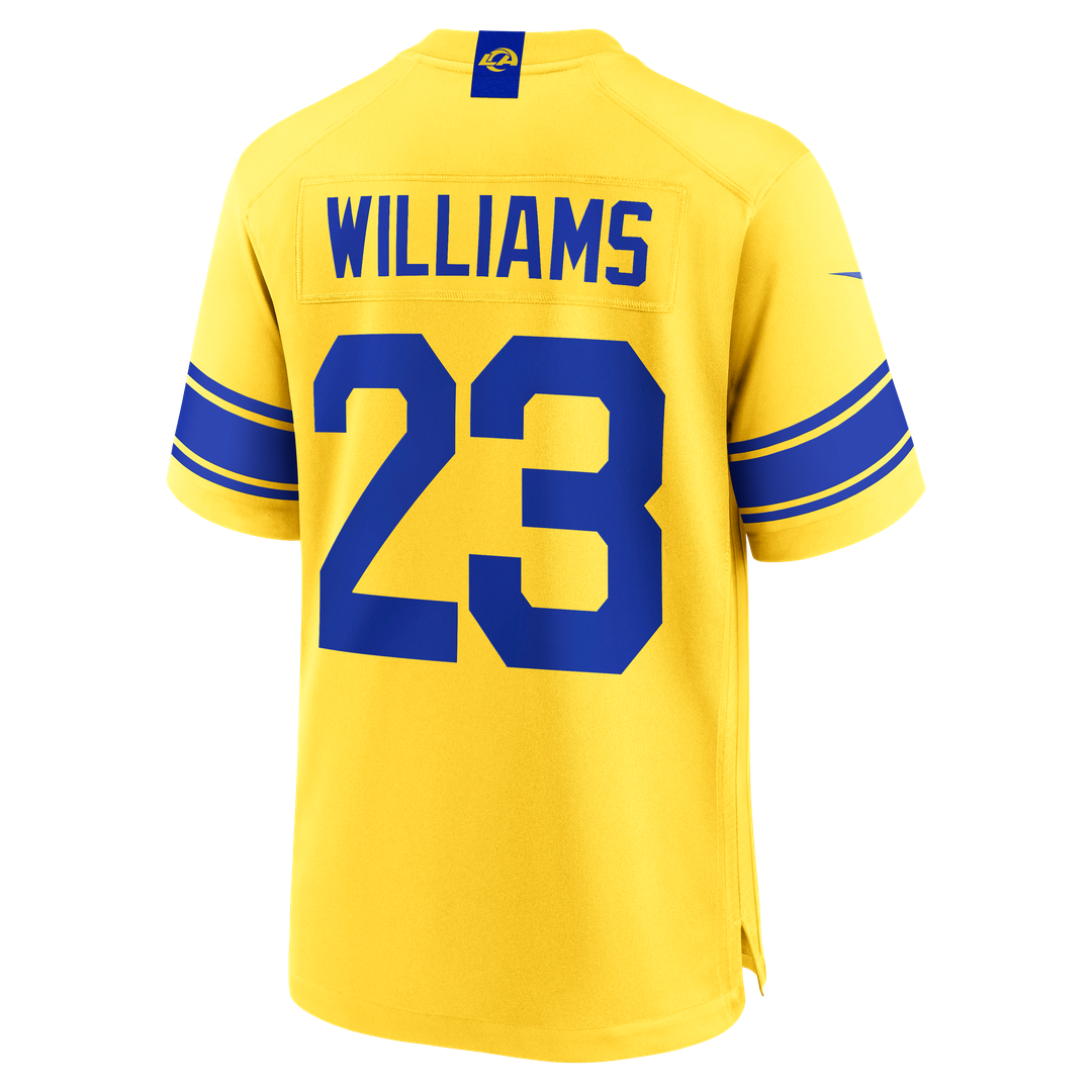 Los Angeles Rams Kyren Williams Nike Classic Sol Game Jersey product image 6, provided for visual reference and product