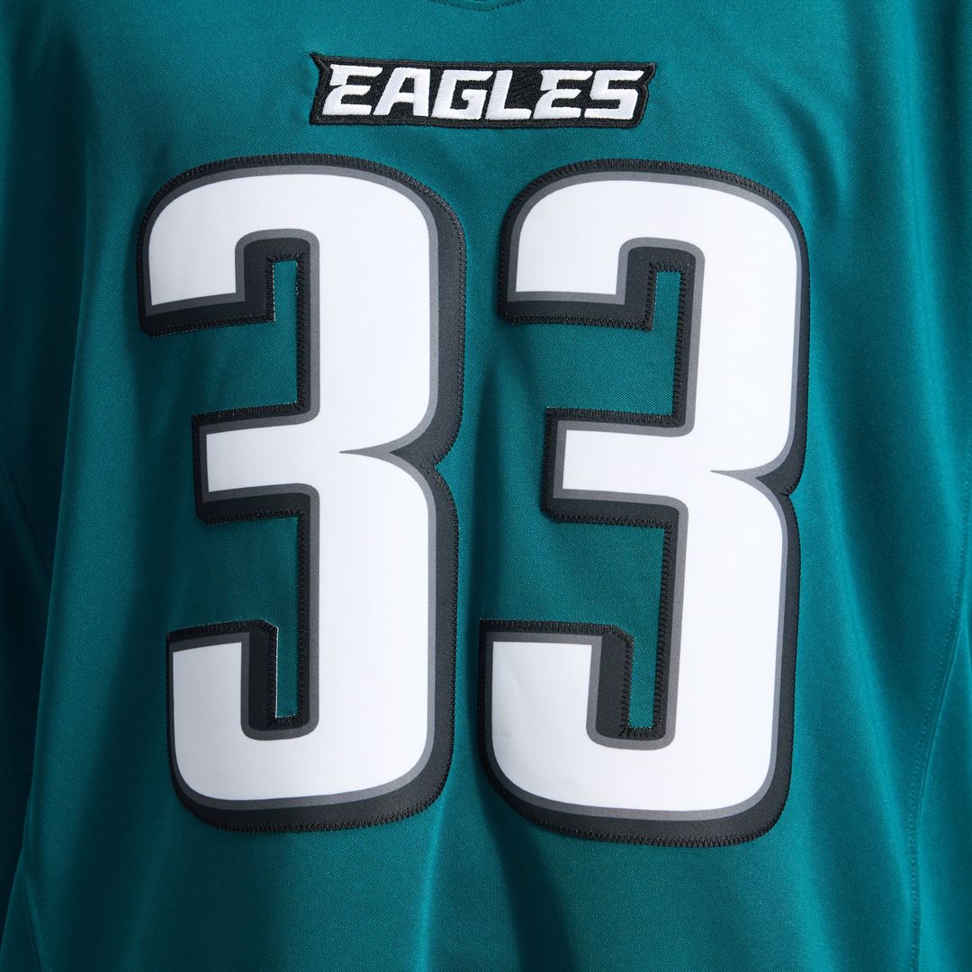 Philadelphia Eagles Cooper DeJean Nike Midnight Green Team Vapor F.U.S.E. Stitched Limited Jersey product image 24, provided
