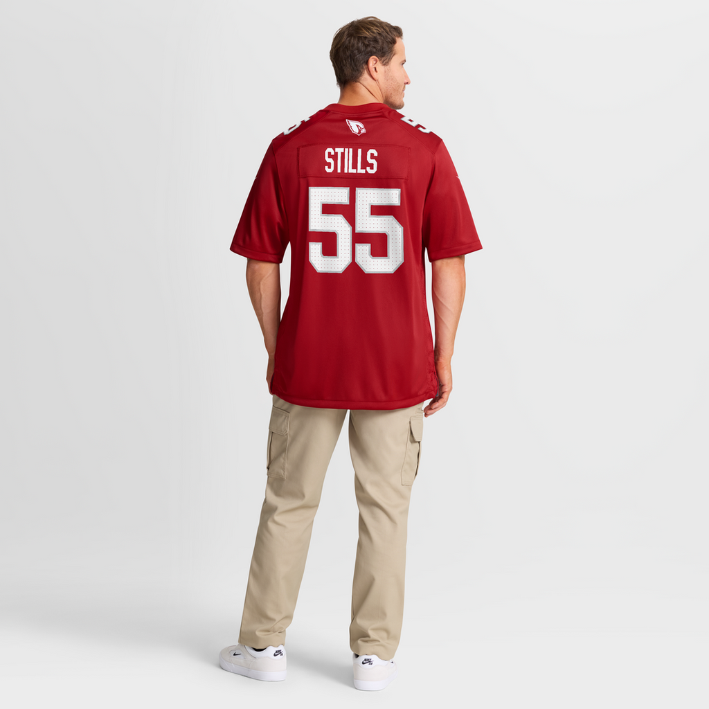 Arizona Cardinals Dante Stills Nike Cardinal Team Game Jersey product image 8, provided for visual reference and product