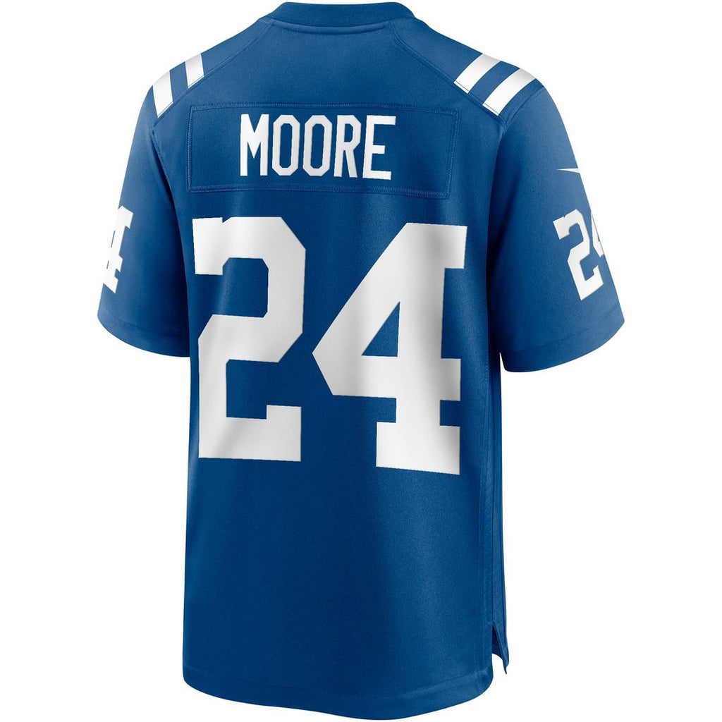 Indianapolis Colts Lenny Moore Nike Royal Game Retired Player Jersey product image 3, provided for visual reference and