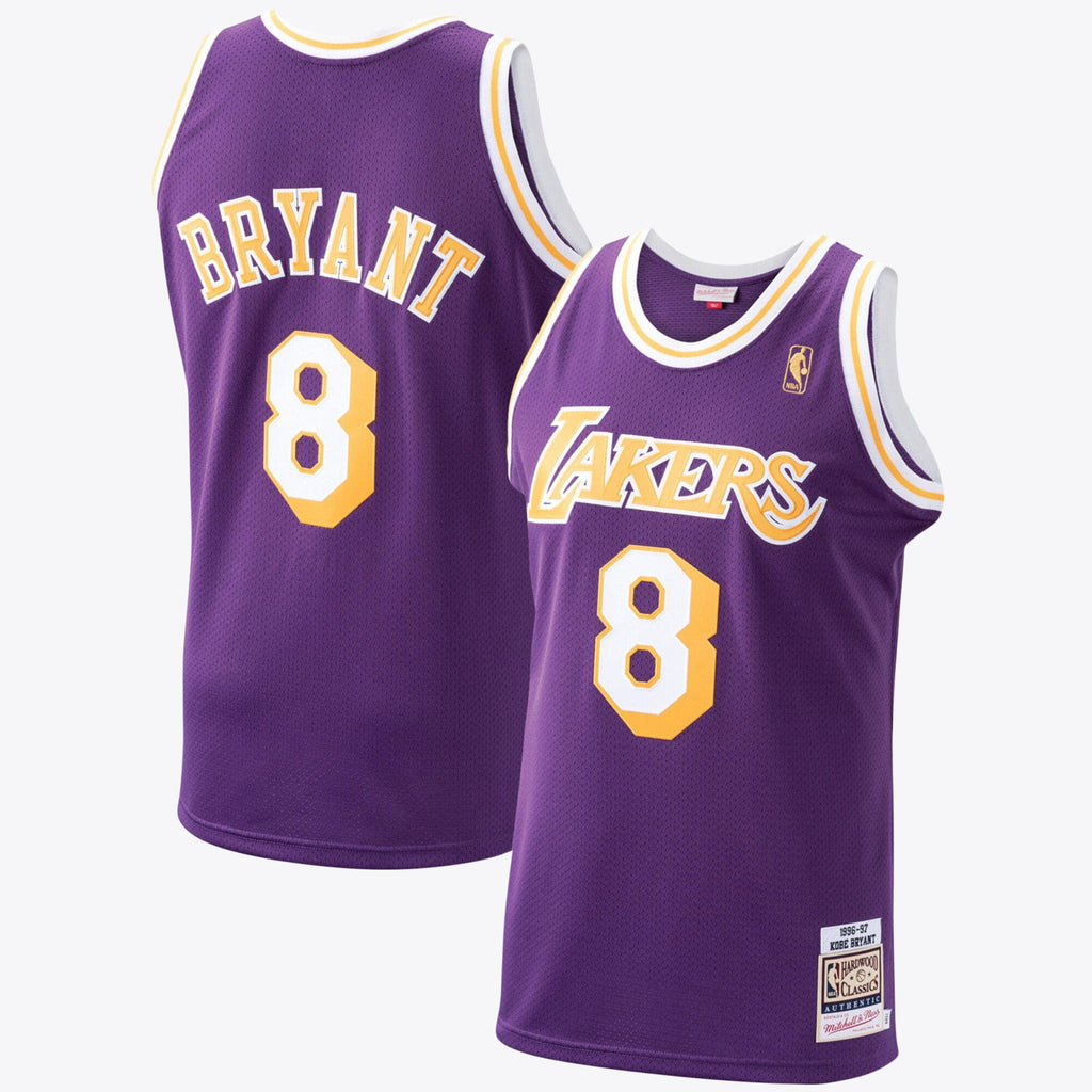 Kobe Bryant Hardwood Classic 1996-97 Authentic Jersey By Mitchell & Ness - Purple product image 1, provided for visual