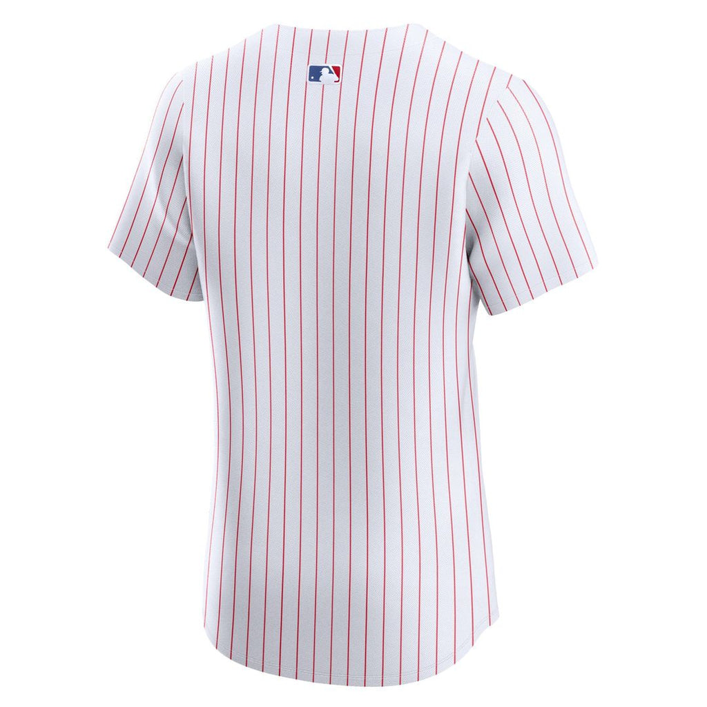 Philadelphia Phillies Nike White Home Elite Jersey product image 3, provided for visual reference and product detail review