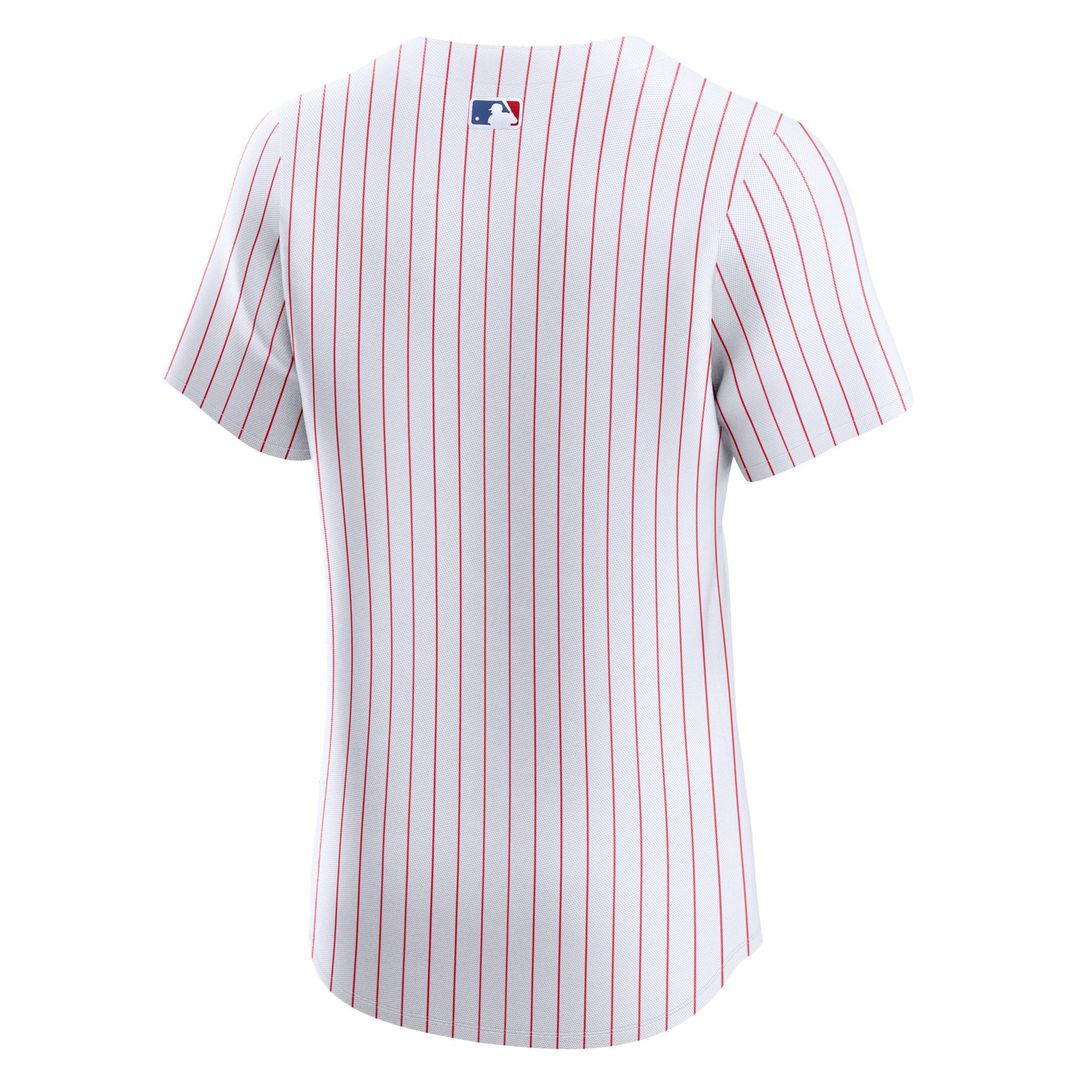 Philadelphia Phillies Nike White Home Elite Jersey product image 3, provided for visual reference and product detail review