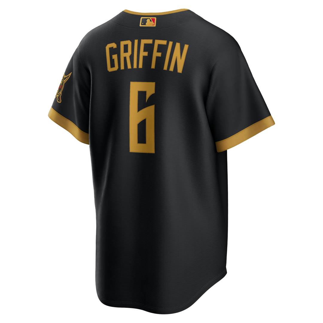 Pittsburgh Pirates Konnor Griffin Nike Black 2026 City Connect Stadium Jersey product image 3, provided for visual reference