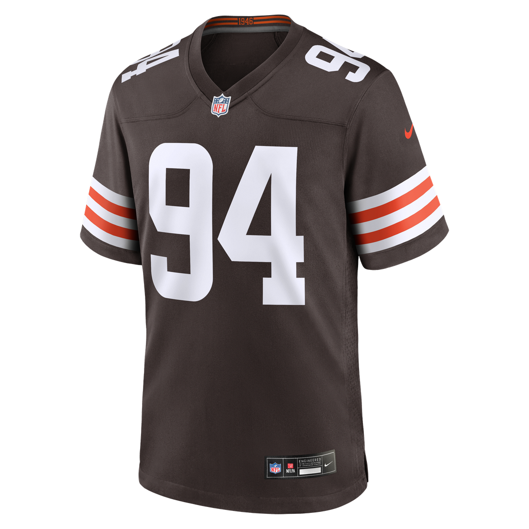 Cleveland Browns Mason Graham Nike Brown Game Jersey product image 2, provided for visual reference and product detail review