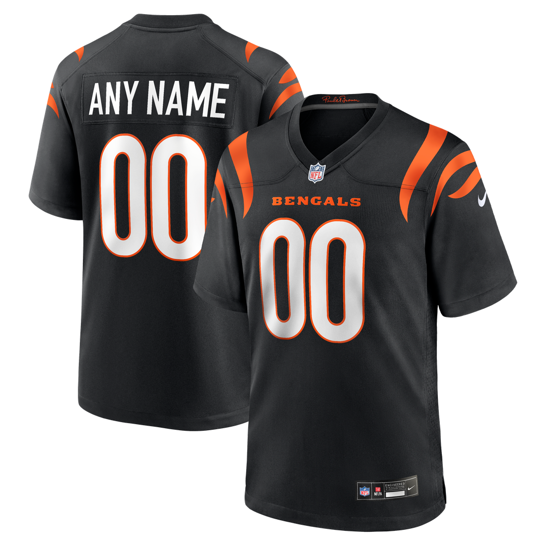 Cincinnati Bengals Nike White Game Custom Jersey product image 13, provided for visual reference and product detail review
