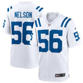Indianapolis Colts Quenton Nelson Nike White Game Player Jersey product image 1, provided for visual reference and product