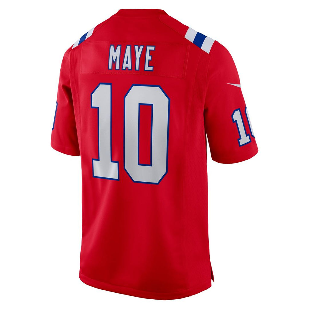 New England Patriots Drake Maye Nike Navy Player Game Jersey product image 31, provided for visual reference and product