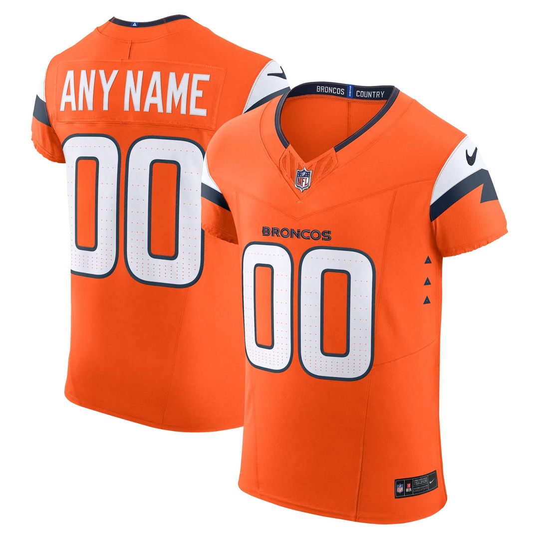 Denver Broncos Nike Navy Alternate Vapor F.U.S.E. Elite Custom Jersey product image 7, provided for visual reference and