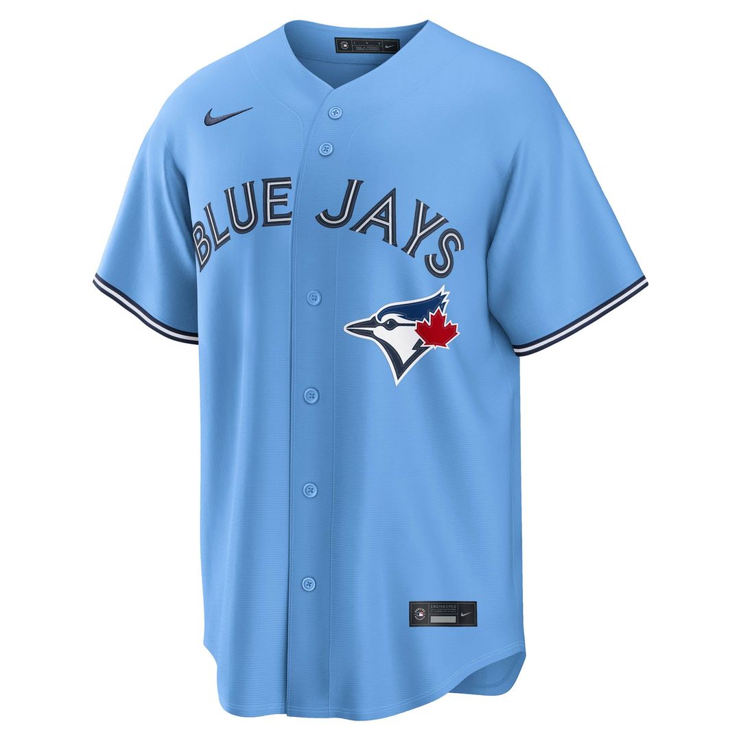 Toronto Blue Jays Anthony Santander Nike Light Blue Alternate Replica Jersey product image 2, provided for visual reference