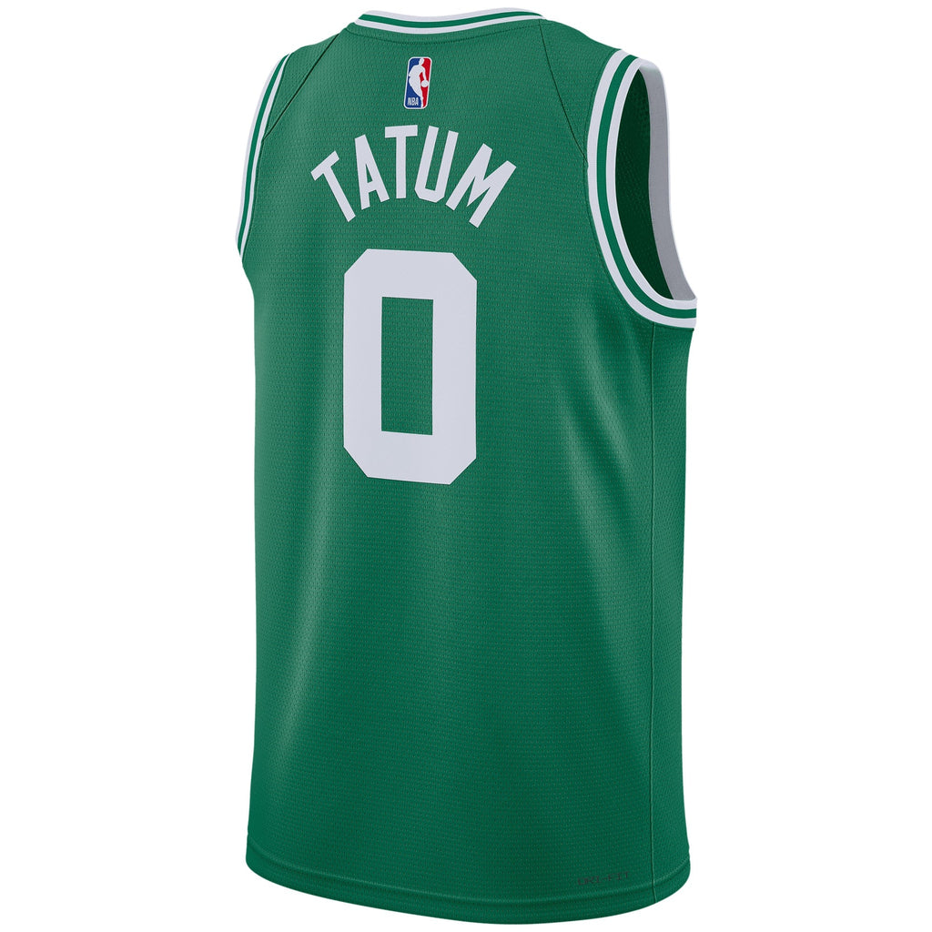 Boston Celtics Nike Icon Edition Swingman Jersey - Kelly Green - Jayson Tatum - Unisex product image 3, provided for visual