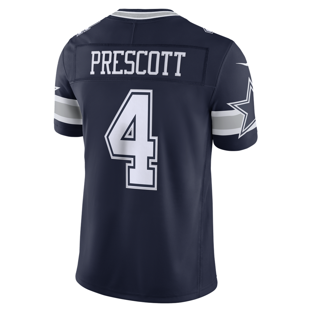 Dallas Cowboys Dak Prescott Nike White Alternate Vapor F.U.S.E. Stitched Limited Jersey product image 9, provided for visual