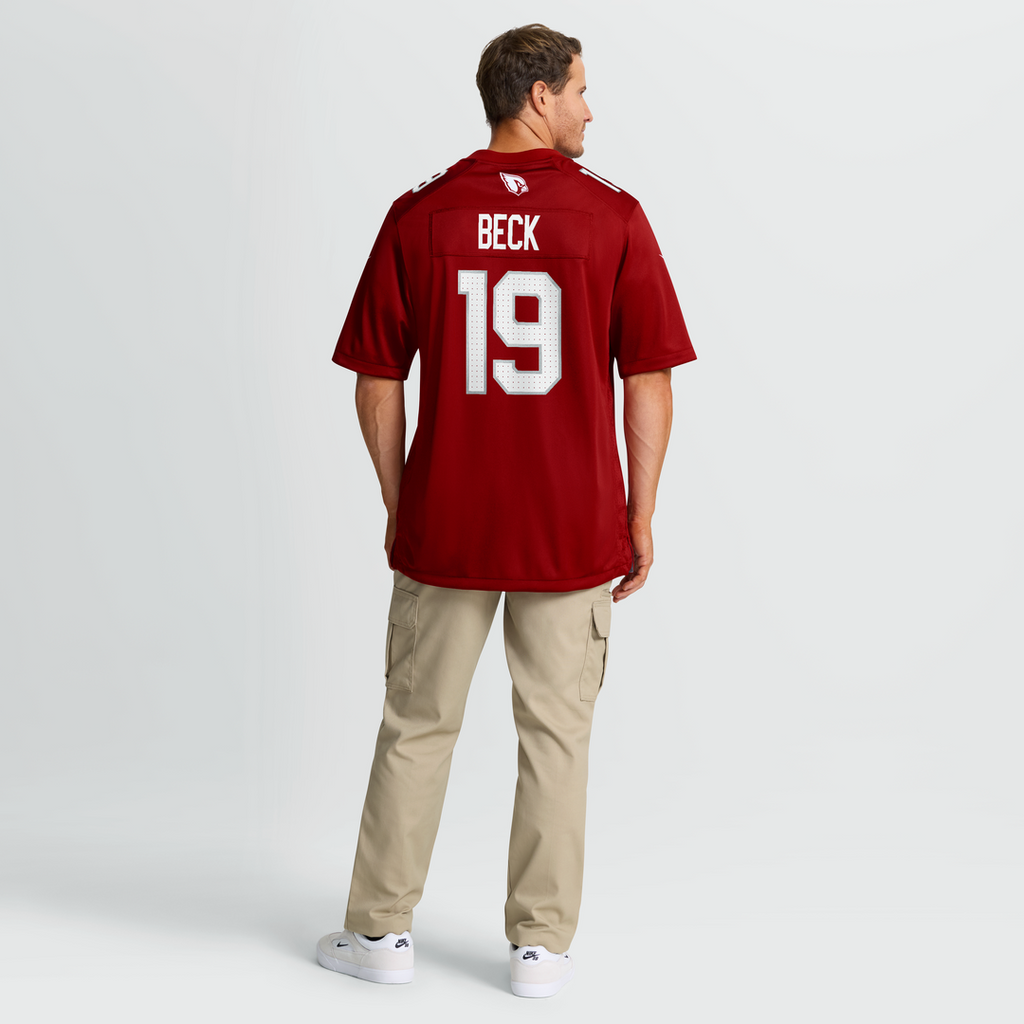 Arizona Cardinals Carson Beck Nike Cardinal Game Jersey product image 3, provided for visual reference and product detail