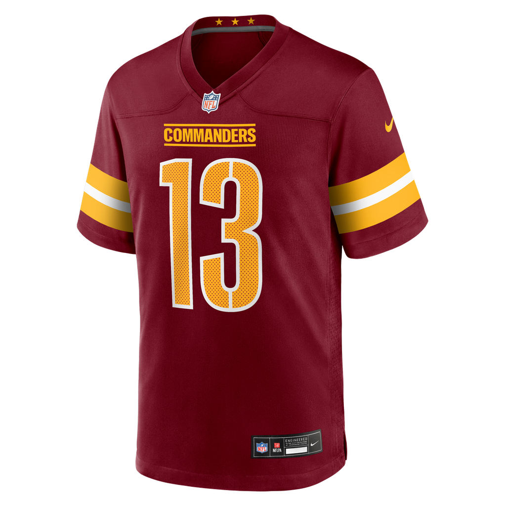 Washington Commanders Tay Martin Nike Burgundy Team Game Jersey product image 2, provided for visual reference and product