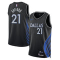 Dallas Mavericks Nike 2025/26 City Edition Swingman Jersey - Black - Daniel Gafford - Unisex product image 1, provided for