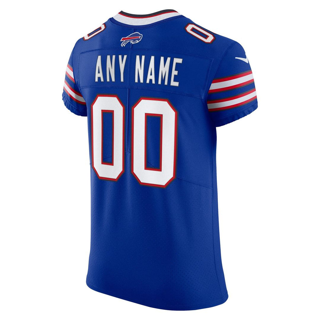 Buffalo Bills Nike Royal Vapor Elite Custom Jersey product image 3, provided for visual reference and product detail review