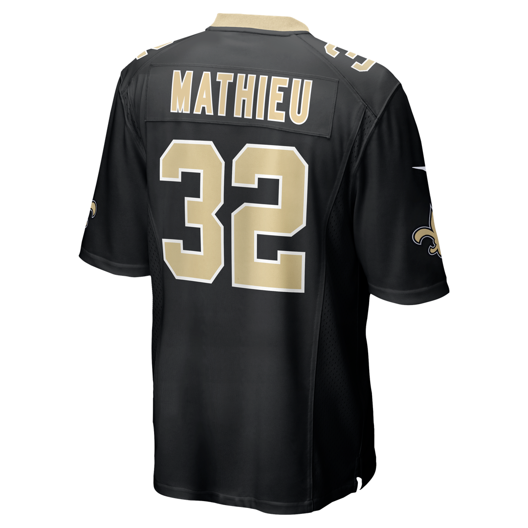 New Orleans Saints Tyrann Mathieu Nike White Game Jersey product image 9, provided for visual reference and product detail