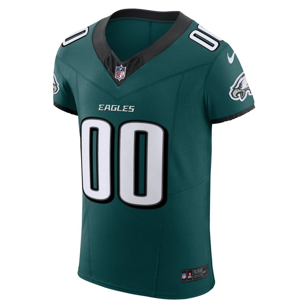 Philadelphia Eagles Nike Midnight Green Team Vapor F.U.S.E. Elite Custom Jersey product image 2, provided for visual