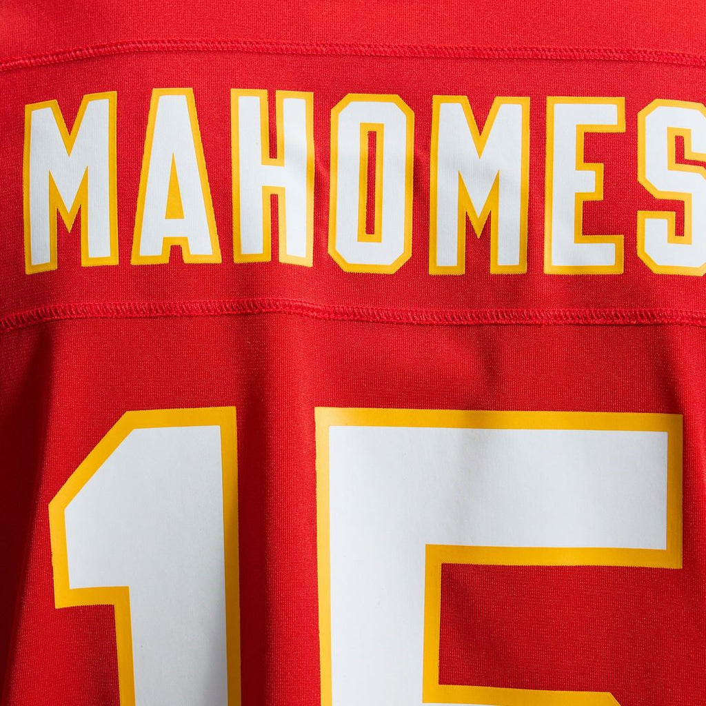 Kansas City Chiefs Patrick Mahomes Nike Red Game Jersey product image 11, provided for visual reference and product detail