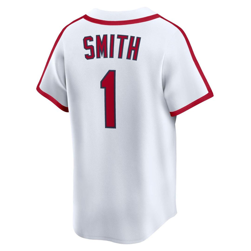 St. Louis Cardinals Ozzie Smith Nike White Throwback Cooperstown Collection Limited Jersey product image 3, provided for