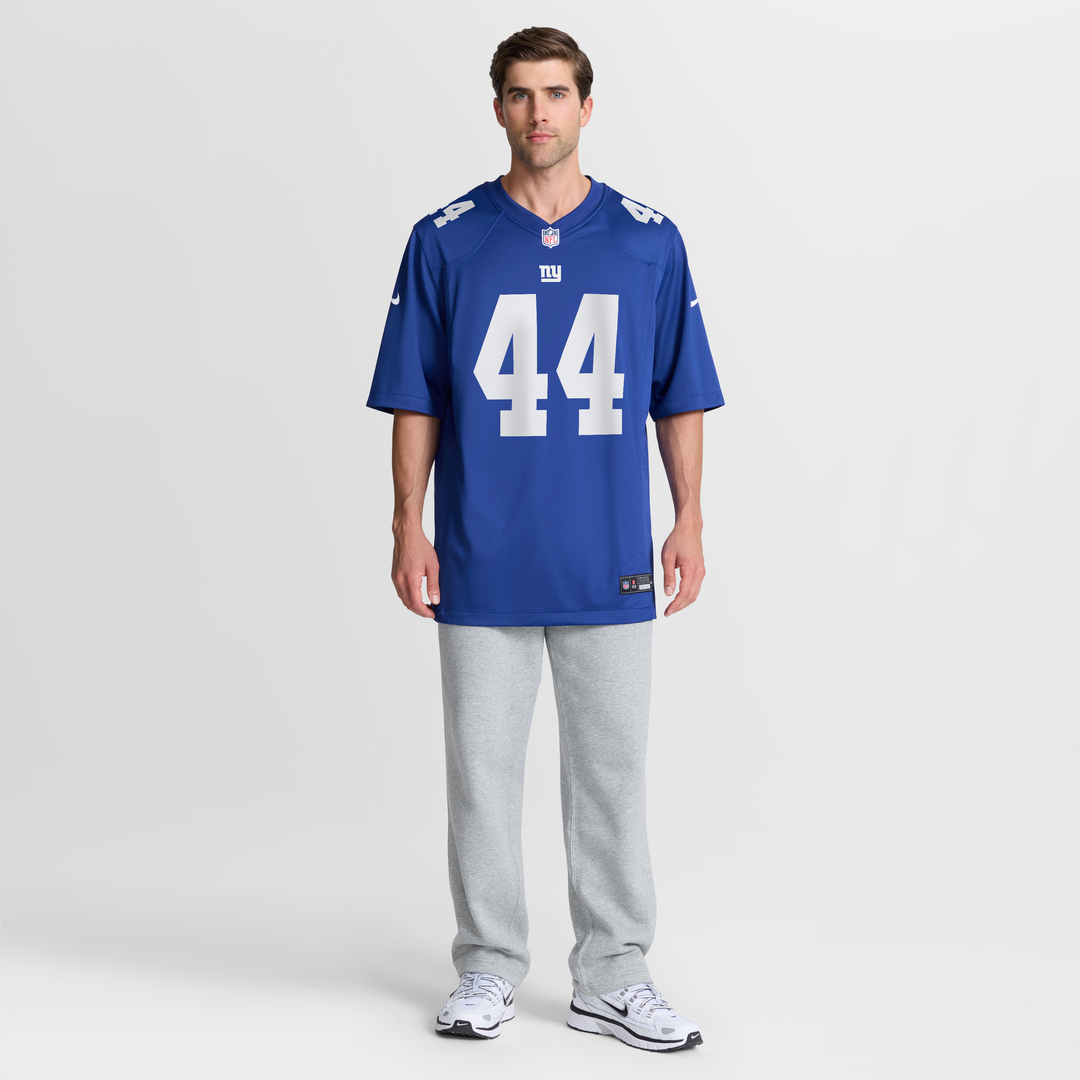 New York Giants Cam Skattebo Nike White Game Jersey product image 13, provided for visual reference and product detail review