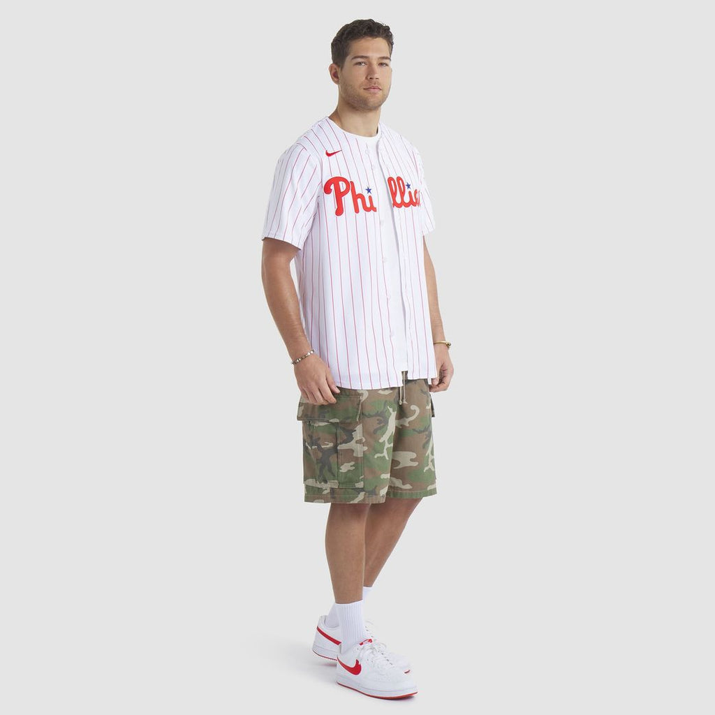 Philadelphia Phillies Bryce Harper Nike White Home Limited Player Jersey product image 6, provided for visual reference and