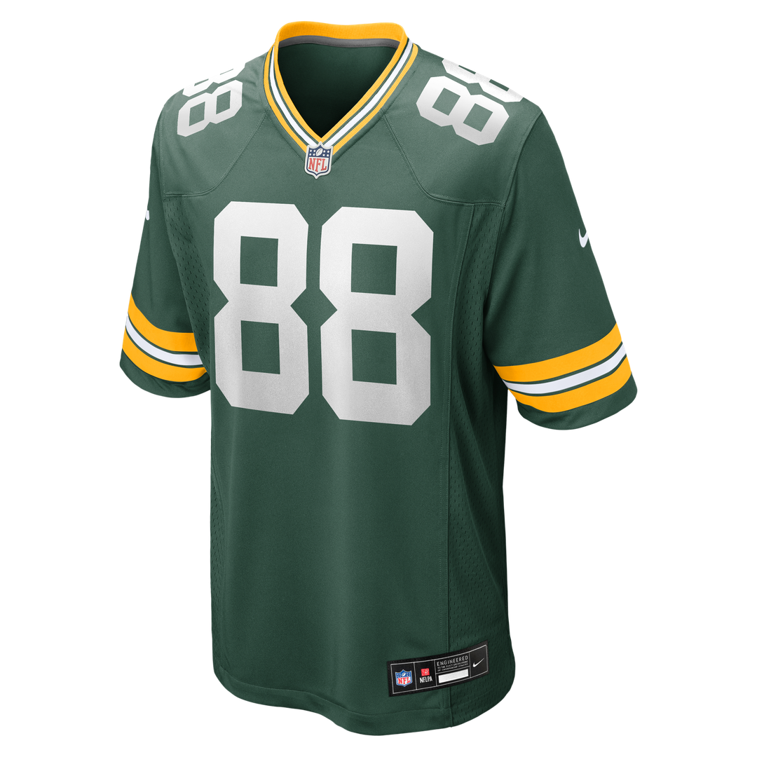Green Bay Packers Luke Musgrave Nike Green Game Jersey product image 2, provided for visual reference and product detail