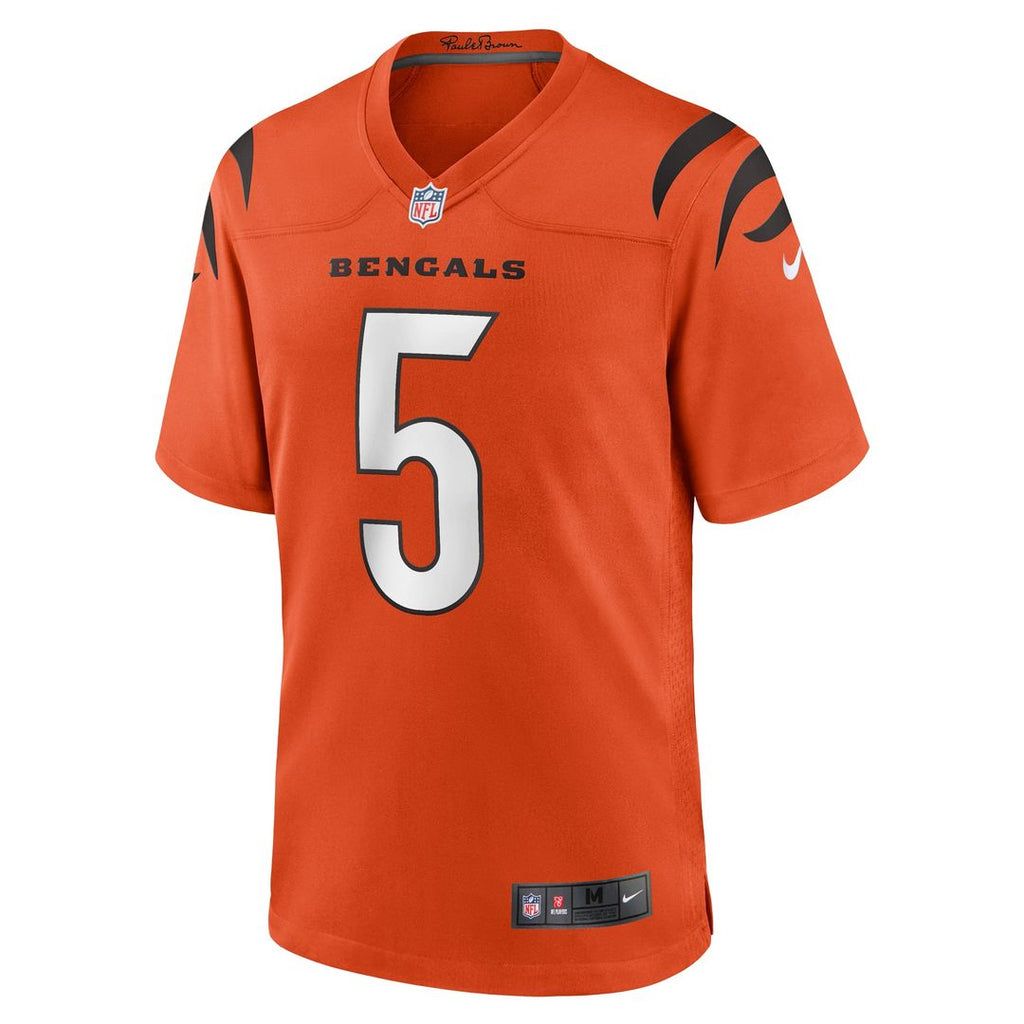 Cincinnati Bengals T-Shirt Higgins Nike White Game Jersey product image 16, provided for visual reference and product detail