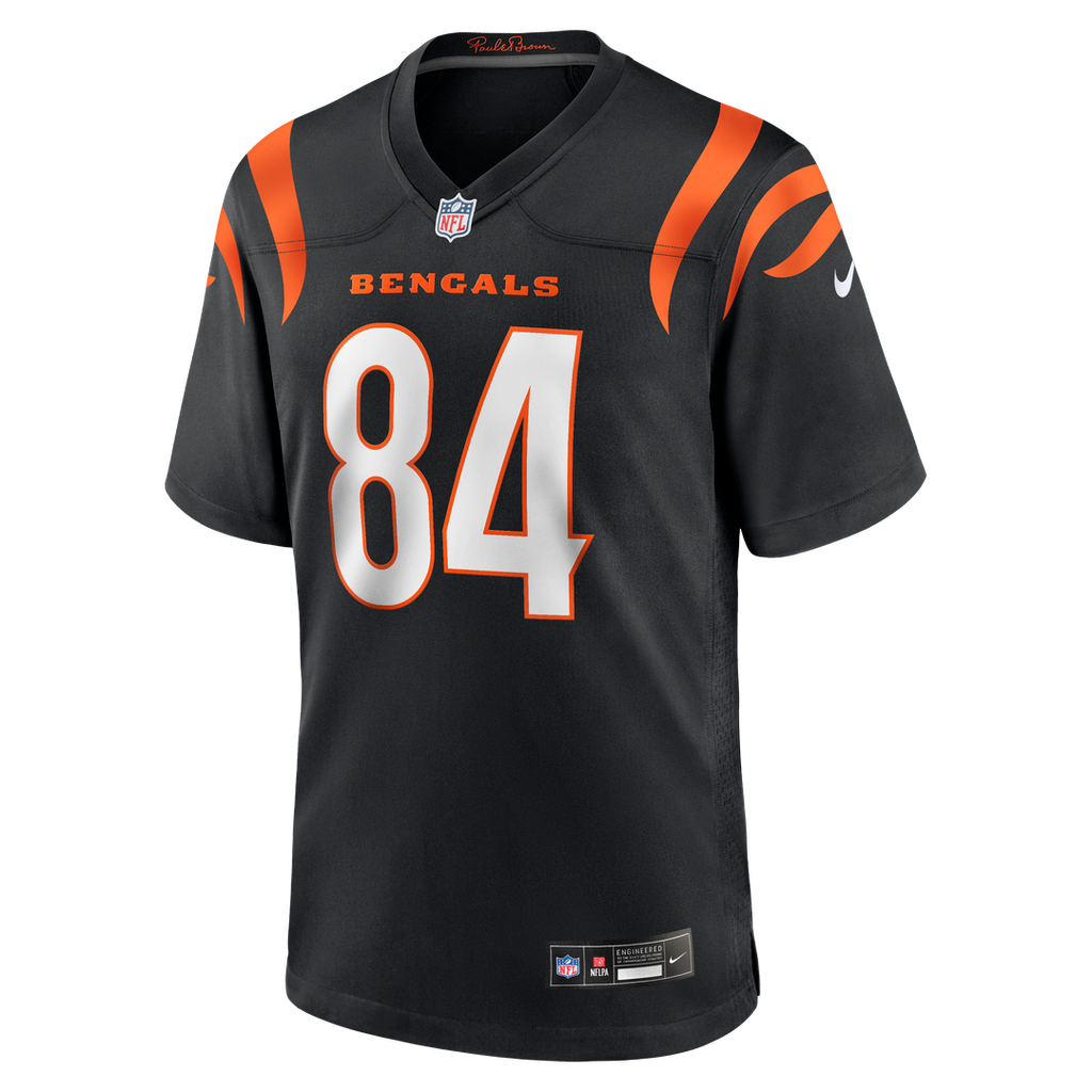 Cincinnati Bengals T. J. Houshmandzadeh Nike Black Team Retired Player Game Jersey product image 2, provided for visual
