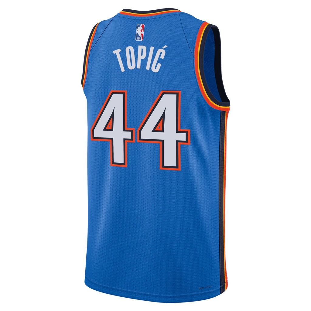 Oklahoma City Thunder Nike Icon Swingman Jersey - Blue product image 4