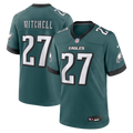 Philadelphia Eagles Quinyon Mitchell Nike Midnight Green Team Game Jersey product image 1, provided for visual reference and