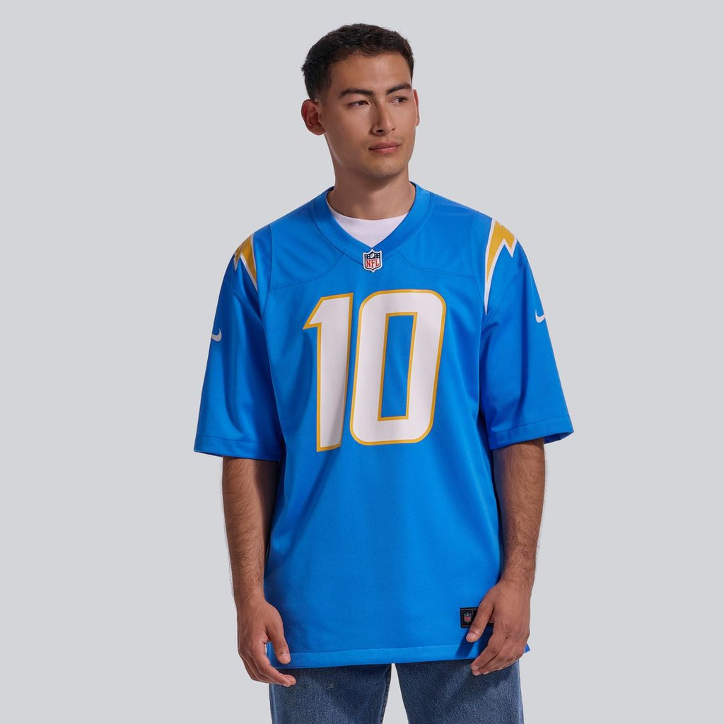 Los Angeles Chargers Justin Herbert Nike Gold Alternate Charger Power Game Player Jersey product image 21, provided for