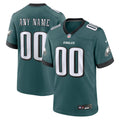 Philadelphia Eagles Nike Midnight Green Custom Game Jersey product image 1, provided for visual reference and product detail