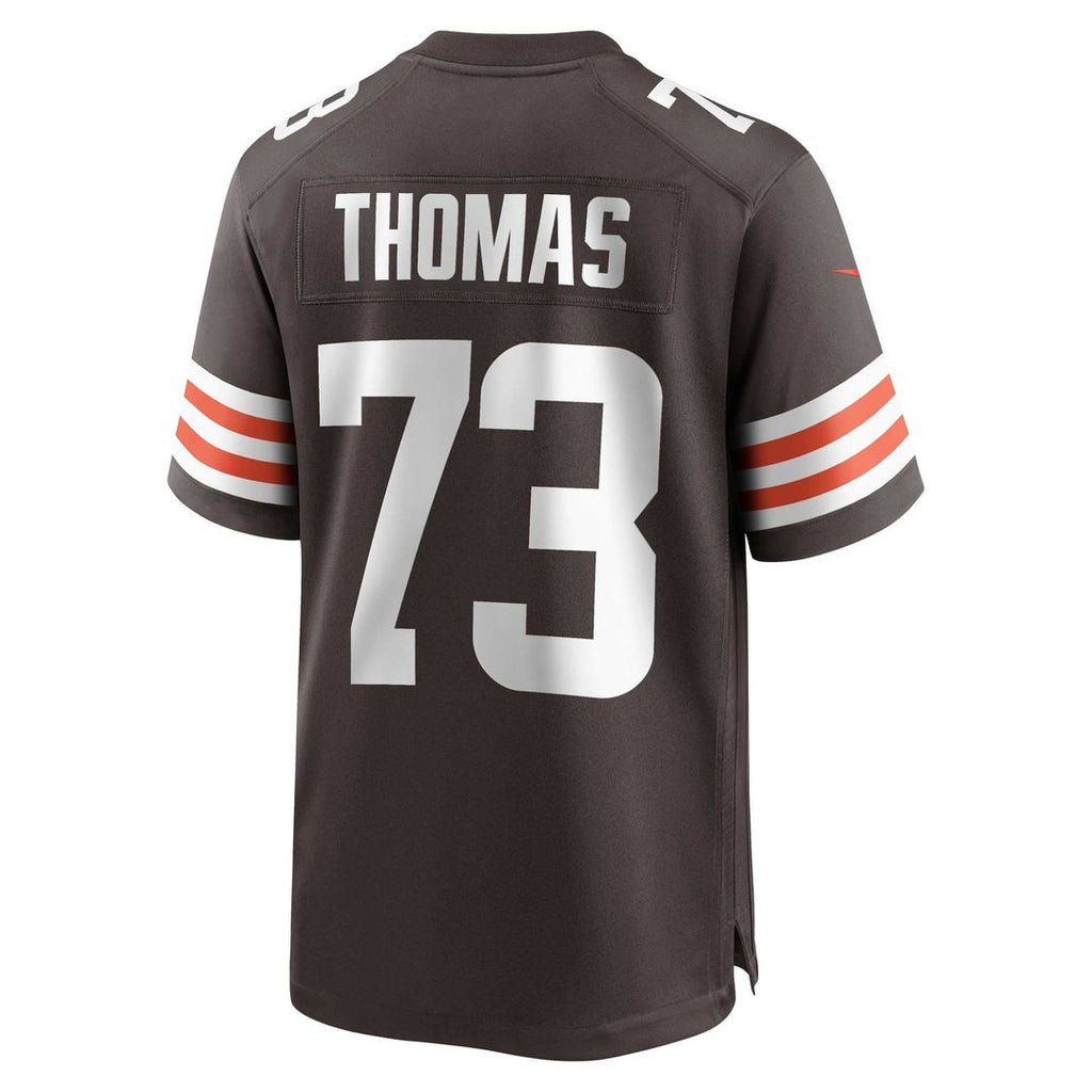 Cleveland Browns Joe Thomas Nike Brown Retired Player Game Jersey product image 4, provided for visual reference and product