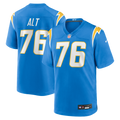 Los Angeles Chargers Joe Alt Nike Powder Blue Player Game Jersey product image 1, provided for visual reference and product