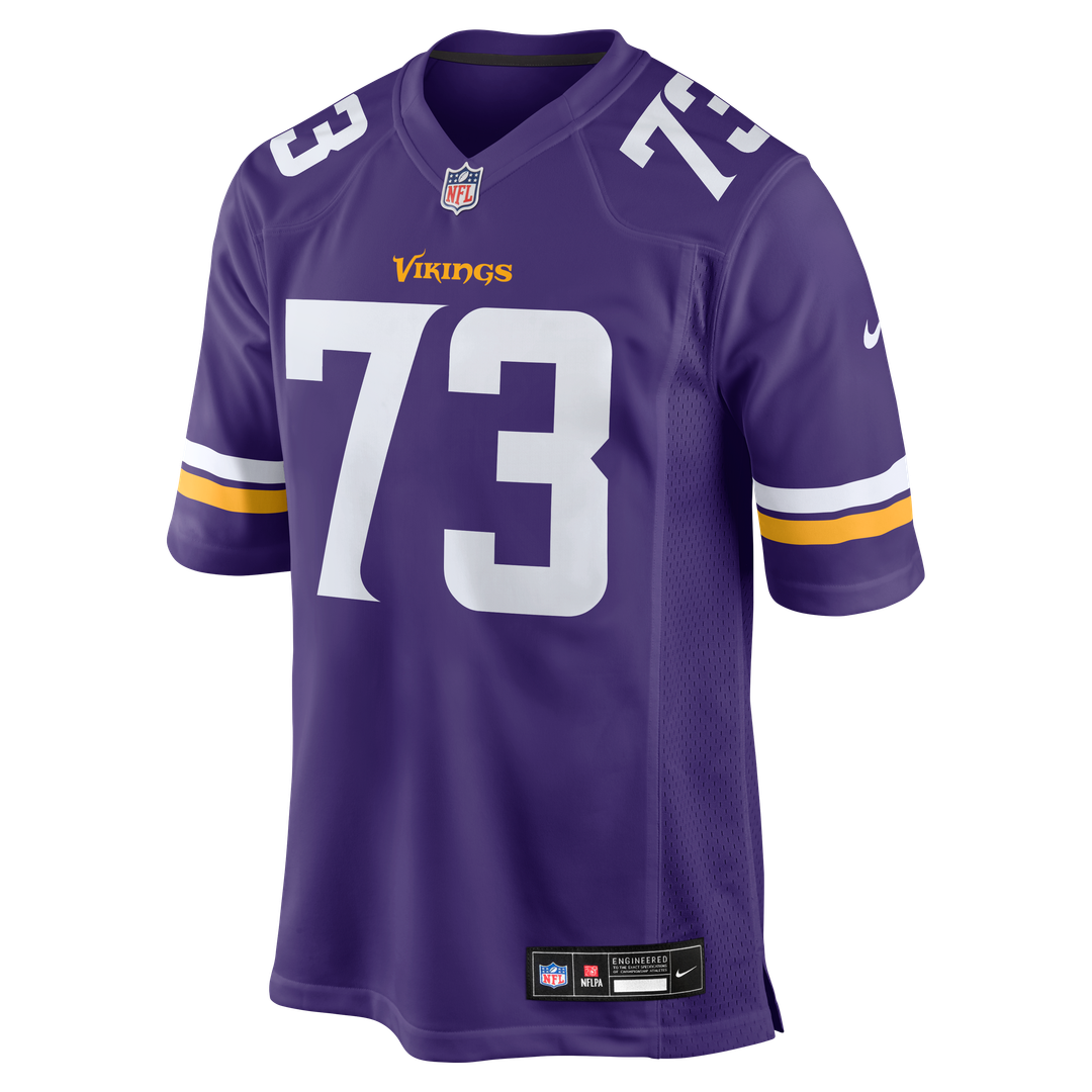 Minnesota Vikings Walter Rouse Nike Purple Team Game Jersey product image 2, provided for visual reference and product
