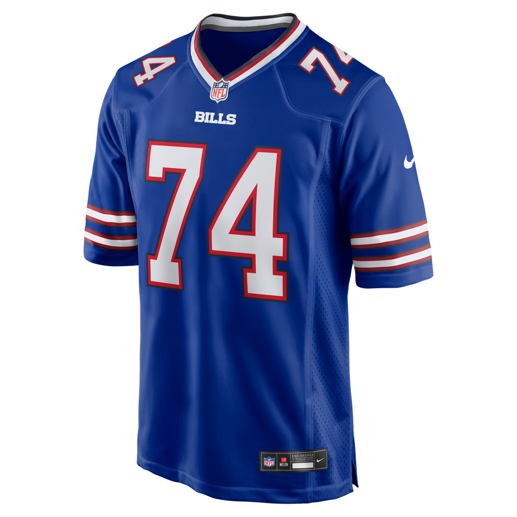 Buffalo Bills Ryan Van Demark Nike Royal Game Player Jersey product image 2, provided for visual reference and product