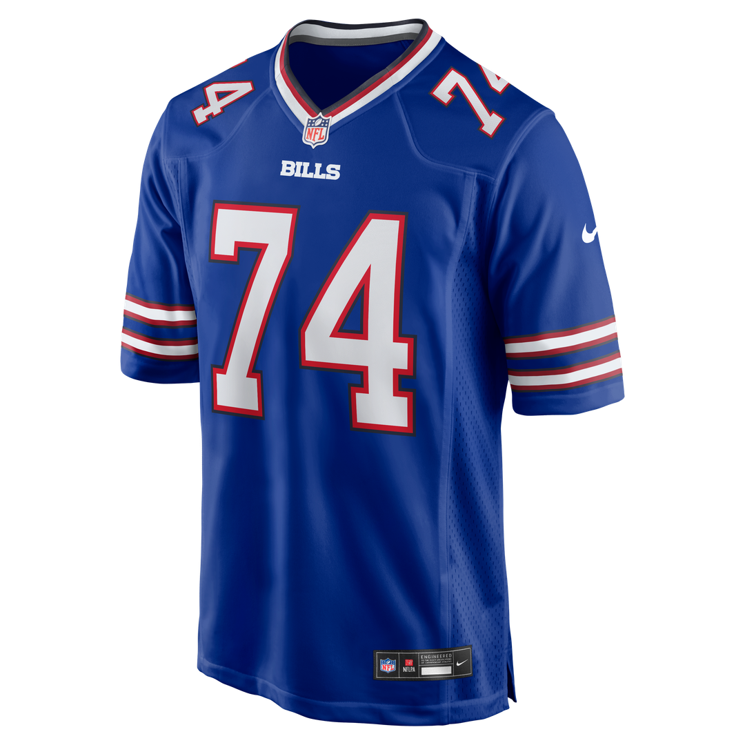 Buffalo Bills Ryan Van Demark Nike Royal Game Player Jersey product image 2, provided for visual reference and product