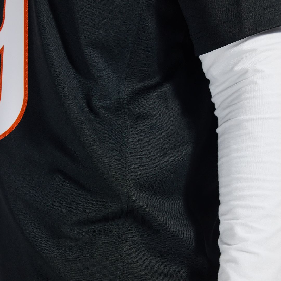 Cincinnati Bengals Joe Burrow Nike Black Team Vapor F.U.S.E. Stitched Limited Jersey product image 13, provided for visual