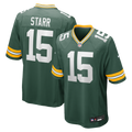 Green Bay Packers Bart Starr Nike Green Game Retired Player Jersey product image 1, provided for visual reference and