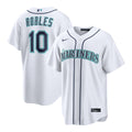 Seattle Mariners Victor Robles Nike White Home Replica Jersey product image 1, provided for visual reference and product