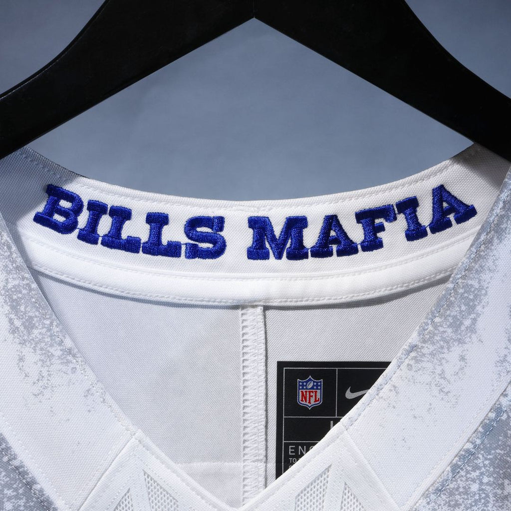 Buffalo Bills Khalil Shakir Nike White Rivalries Collection Stitched Limited Jersey product image 4, provided for visual