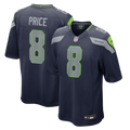 Seattle Seahawks Jadarian Price Nike College Navy Team Game Jersey product image 1, provided for visual reference and