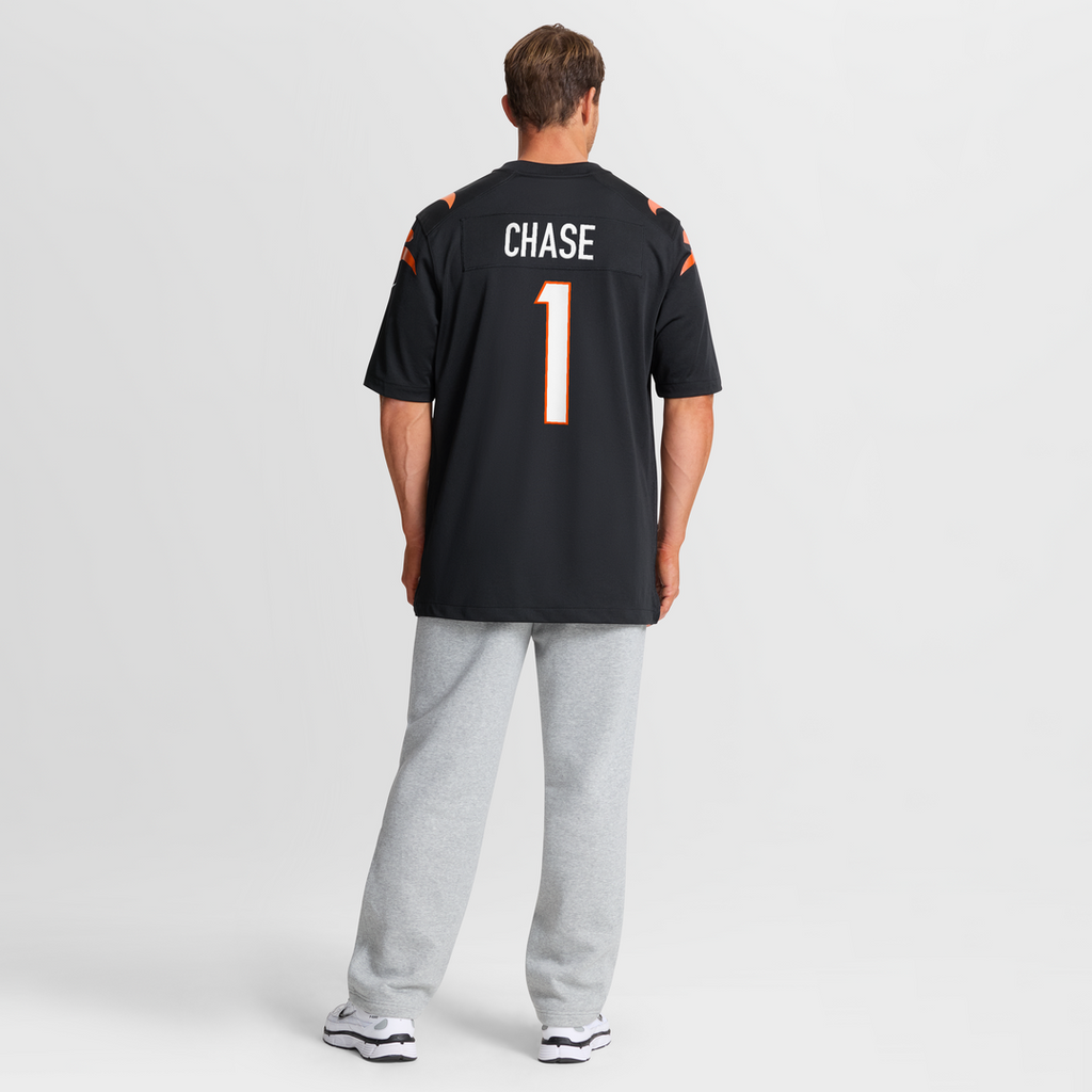 Cincinnati Bengals Ja'Marr Chase Nike Orange Alternate Game Jersey product image 20, provided for visual reference and