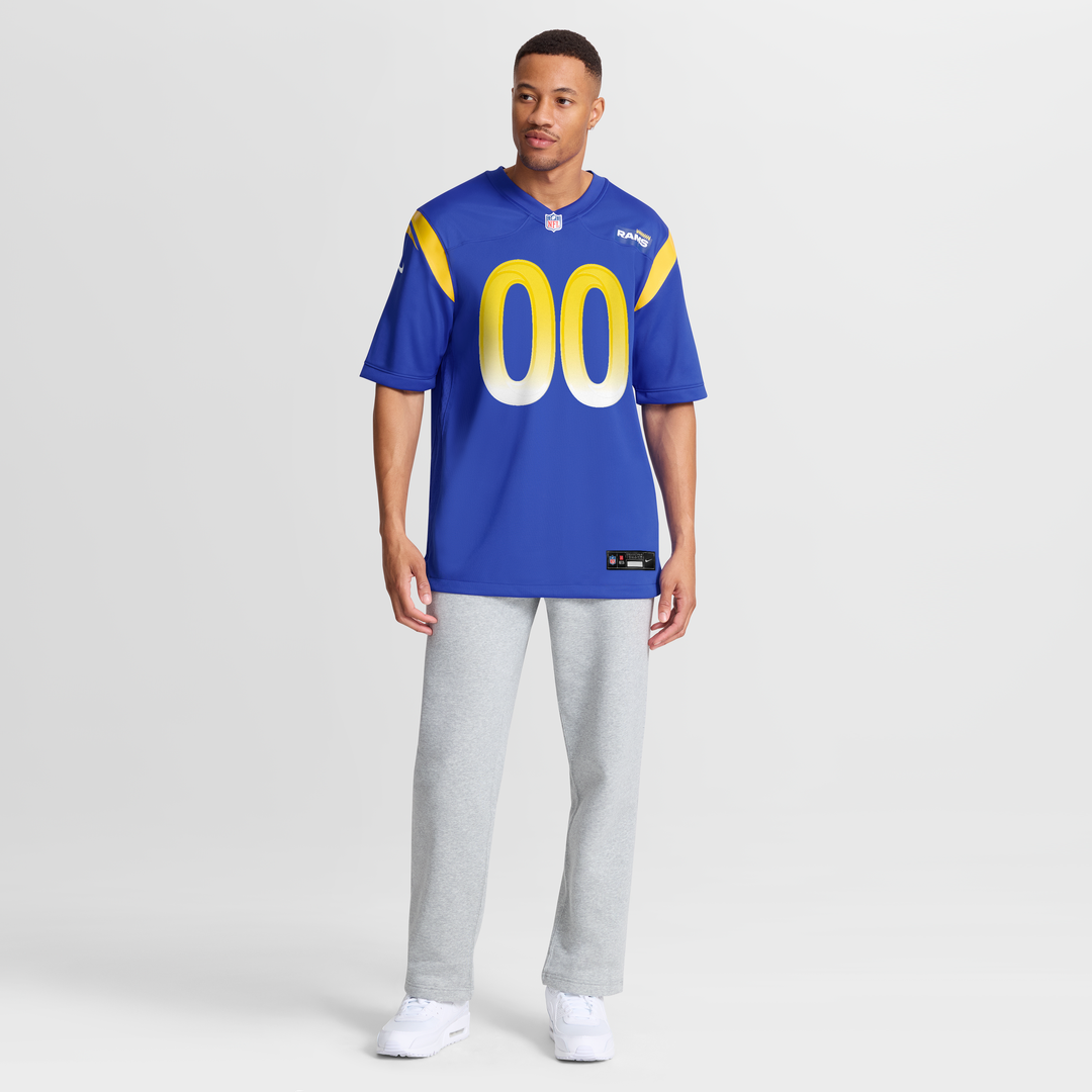 Los Angeles Rams Nike Royal Custom Game Jersey product image 7, provided for visual reference and product detail review