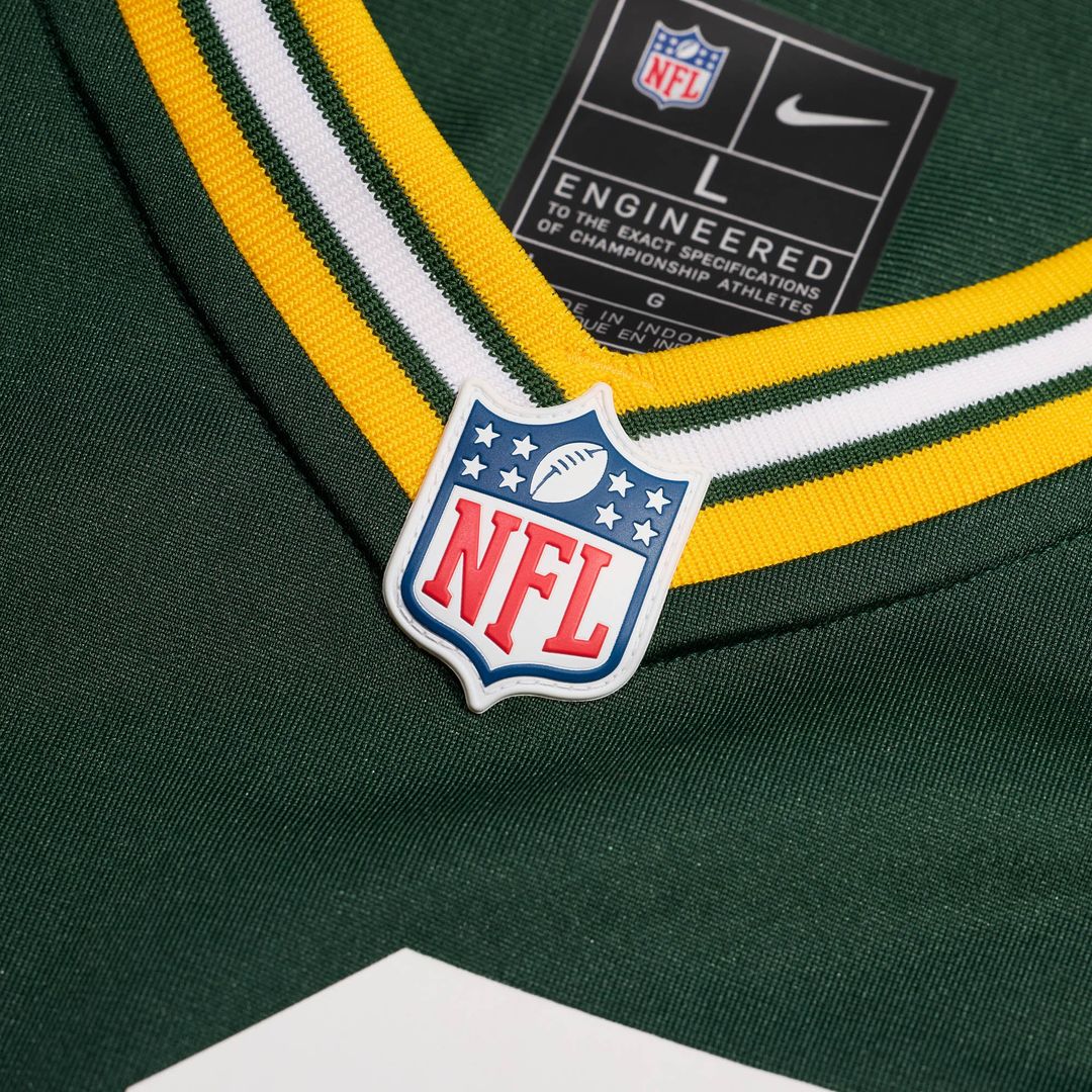 Green Bay Packers Zaire Franklin Nike Green Game Jersey product image 6, provided for visual reference and product detail