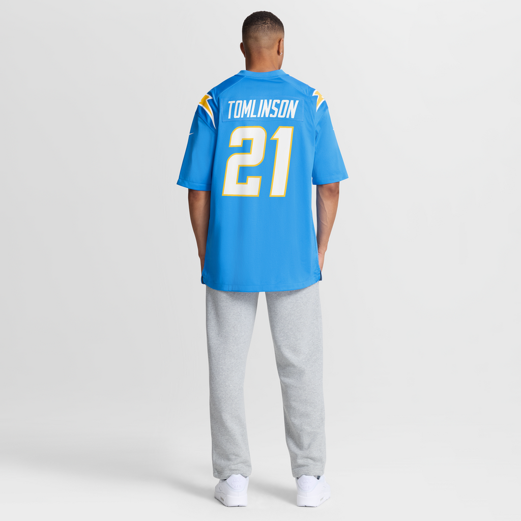 Los Angeles Chargers LaDainian Tomlinson Nike Powder Blue Game Retired Player Jersey product image 8, provided for visual