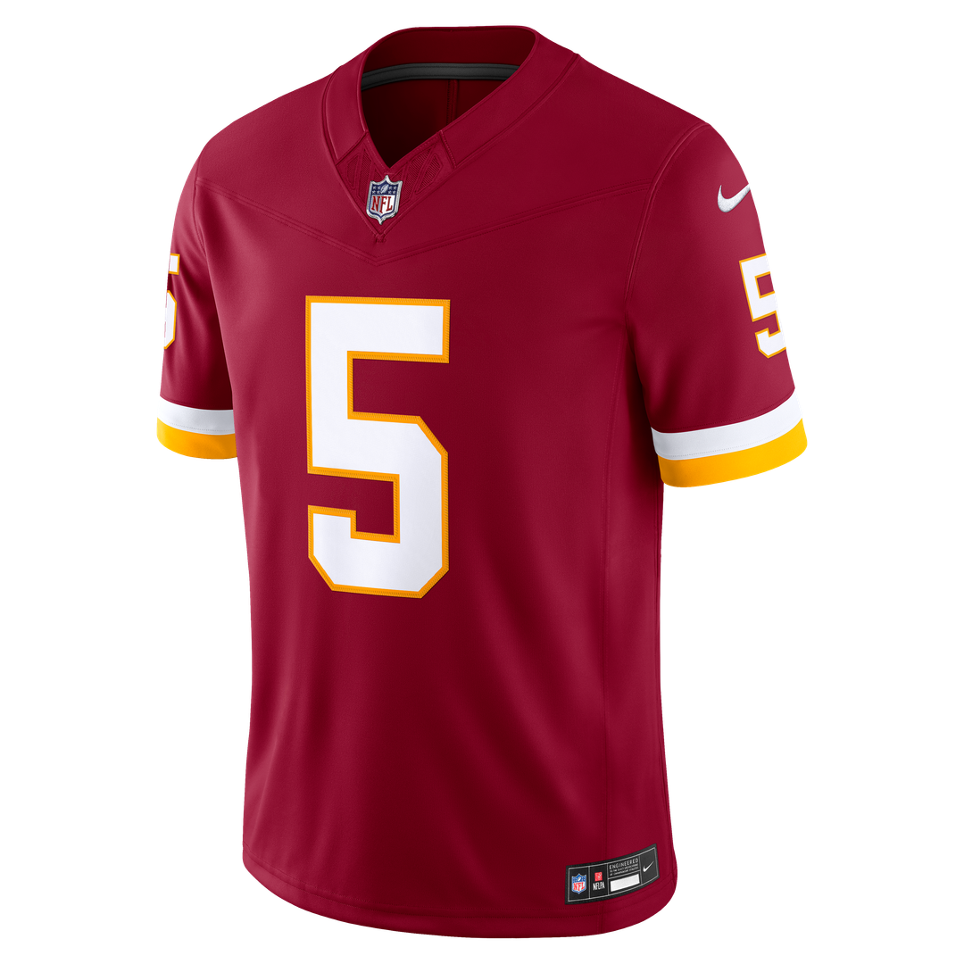 Washington Commanders Jayden Daniels Nike Burgundy Team Vapor F.U.S.E. Stitched Limited Jersey product image 9, provided for